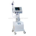 Hospital ICU Ventilator Medical Breathing Equipment With Air Compressor